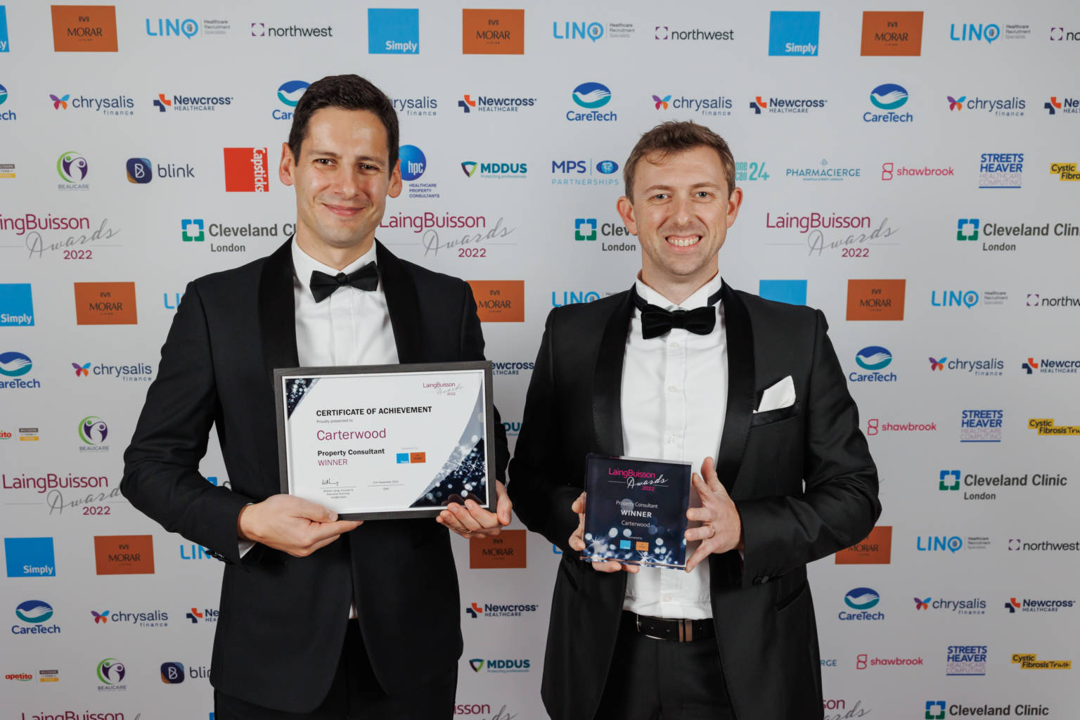 Carterwood win third consecutive LaingBuisson Property Consultant award